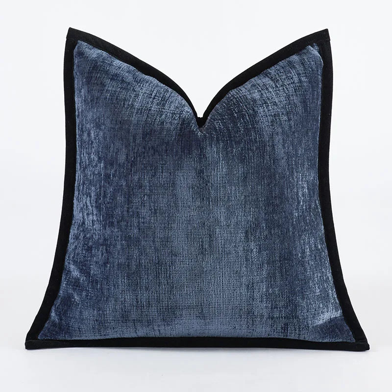 White Black Cushion Cover Jacquard Luxury Comfortable Pillow Covers Decorative for Sofa Chair Bed Home Room Decor Pillowcase